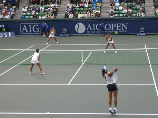 杉山愛・森田あゆみJapanOpen2005